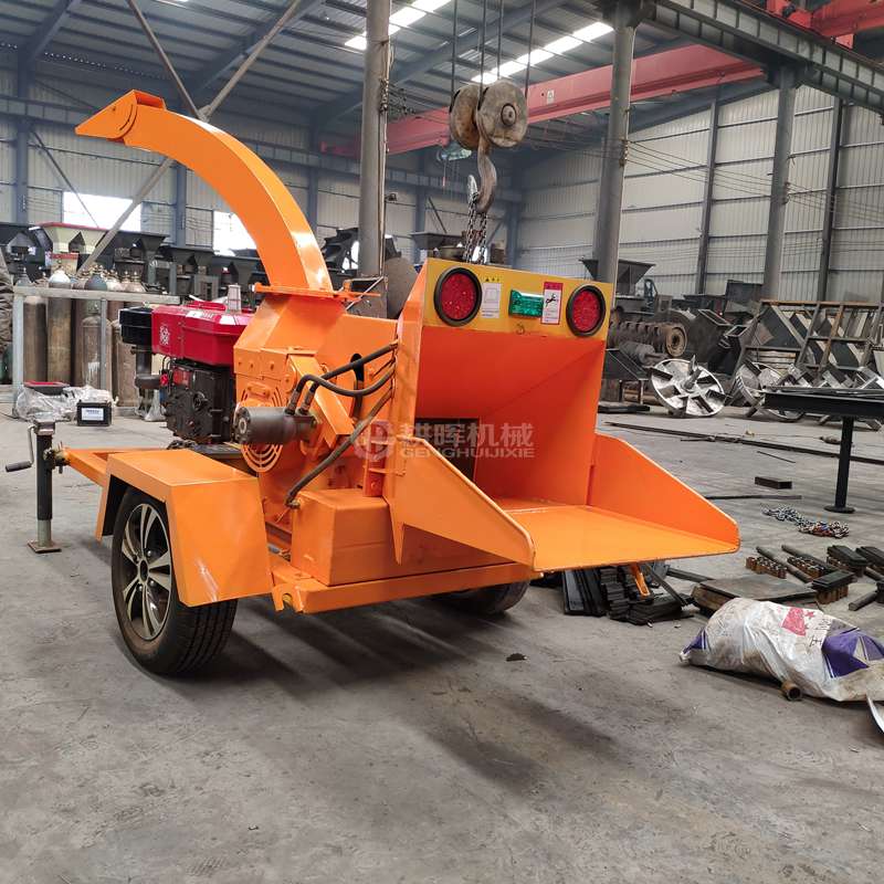 小型碎木機小型園林碎木機移動柴油碎木機小的