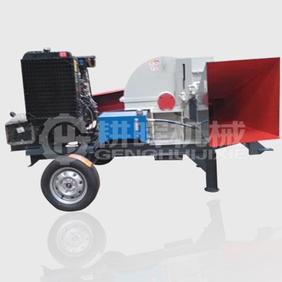 5CM以內(nèi)細(xì)料專用食用菌鋸末機(jī)GH800移動(dòng)碎枝木削機(jī)